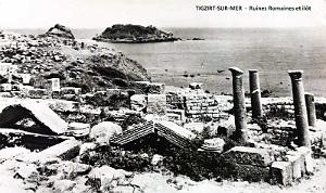 TIGZIRT-SUR-MER - RUINES ROMAINES ET L'ILOT